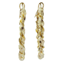 Load image into Gallery viewer, Arete arracada trenzada blucle