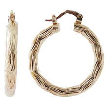 Cargar imagen en el visor de la galería, Arete arracada olas