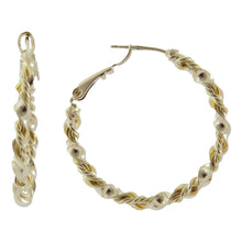 Load image into Gallery viewer, Arete arracada trenzada blucle