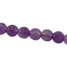 Cargar imagen en el visor de la galería, Collar doble de Amatista y cadena con dijes de Ojo Protector y HAMSA. Aretes a juego incluidos.