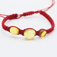 Load image into Gallery viewer, Adjustable Amber bracelet.