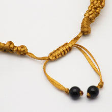 Cargar imagen en el visor de la galería, Pulsera 7 chakras. Piedras semipreciosas y Plata. Dorada