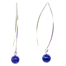 Load image into Gallery viewer, Lapis Lazuli earring.