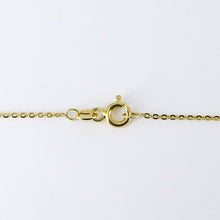 Cargar imagen en el visor de la galería, Collar de cadena doble con Labradorita y Perla blanca.