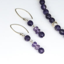 Cargar imagen en el visor de la galería, Collar de Amatista con dije de Geoda de Amatista.