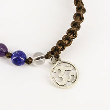 Load image into Gallery viewer, Energy balancing bracelet with gemstones for 7 Chakras
